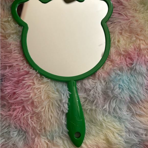 Hand blinged NIB Jeffree Star X Shane Dawson green pig mirror - Picture 2 of 5